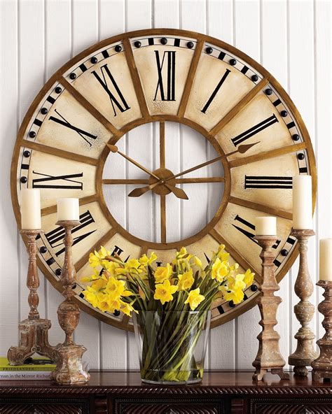 decorative oversized wall clocks.